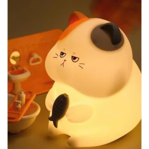 Đèn ngủ cảm ứng hình mèo