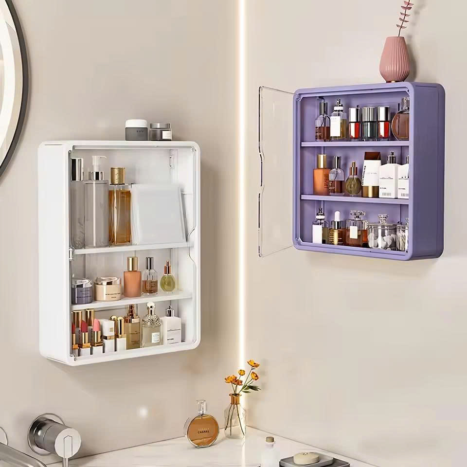 Tủ đựng nước hoa treo tường tiện lợi và hiện đại